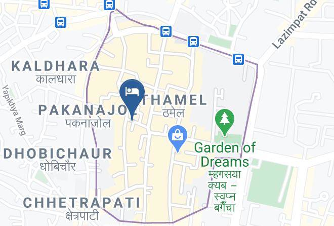 Kathmandu - Hotel Potala Maps