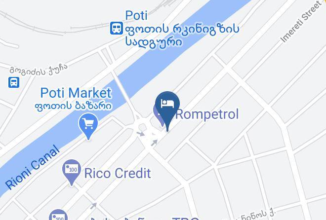 Georgia - Hotel Poti Maps