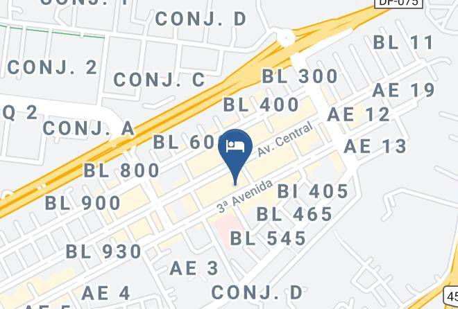 Brasilia - Hotel Potiguar Maps