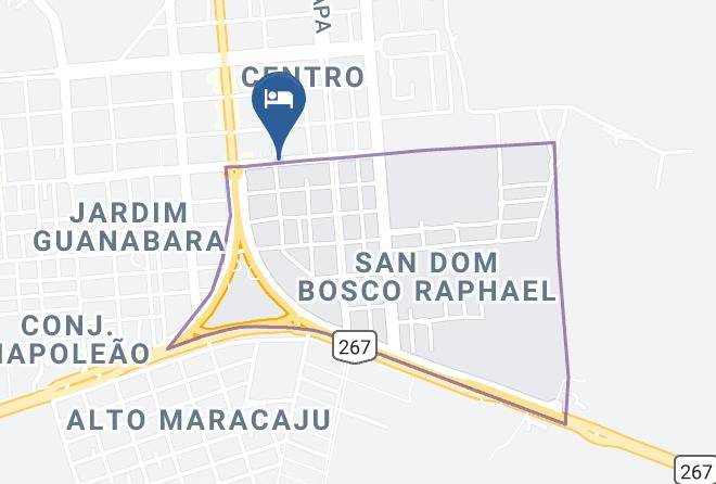 Maracaju - Hotel Poty Maps