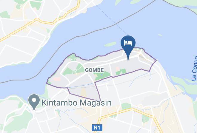 Kinshasa Urban - Hotel Pour Vous Maps