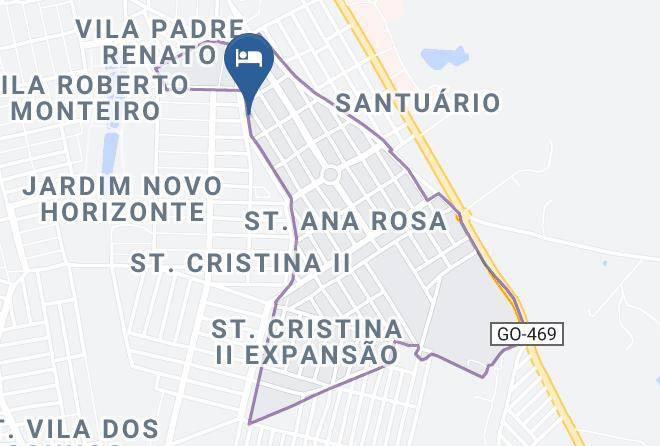Trindade - Hotel Pousada Agape Maps