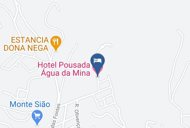 Monte Siao - Hotel Pousada Agua Da Mina Maps