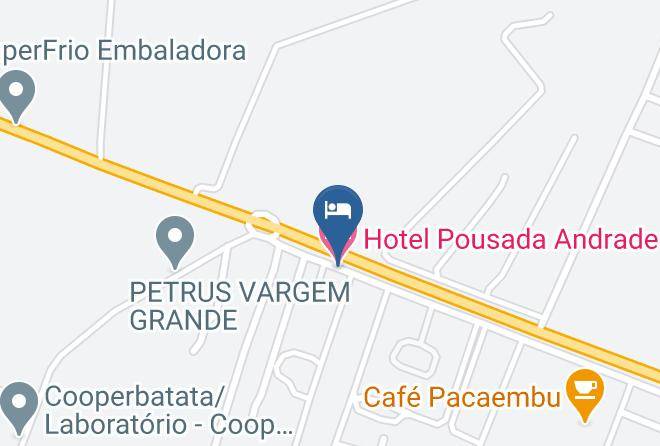 Vargem Grande Do Sul - Hotel Pousada Andrade Maps
