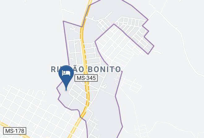 Bonito - Hotel Pousada Arauna Maps