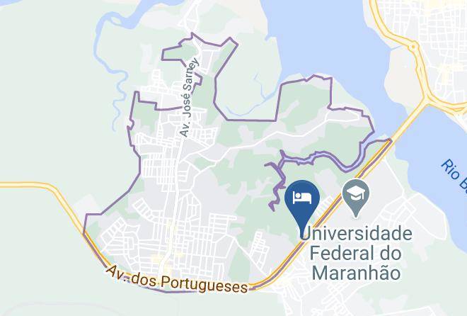 Sao Luis - Hotel Pousada Bacanga Maps