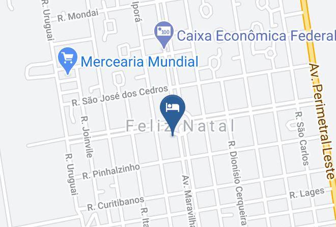 Feliz Natal - Hotel Pousada Beija Flor Maps