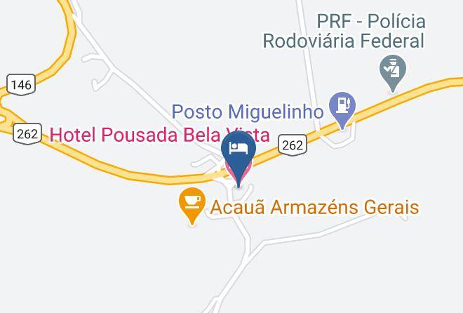 Araxa - Hotel Pousada Bela Vista Maps