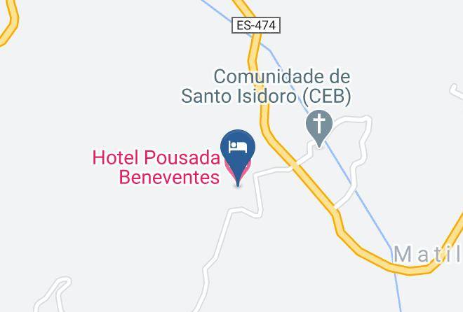Alfredo Chaves - Hotel Pousada Beneventes Maps