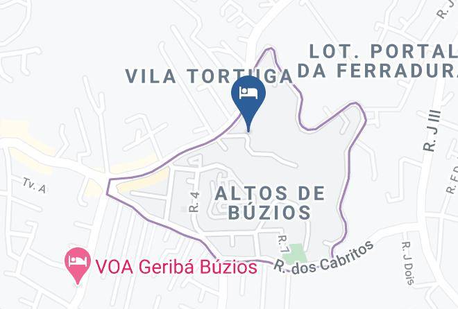 Buzios - Hotel Pousada Bugaloo Maps