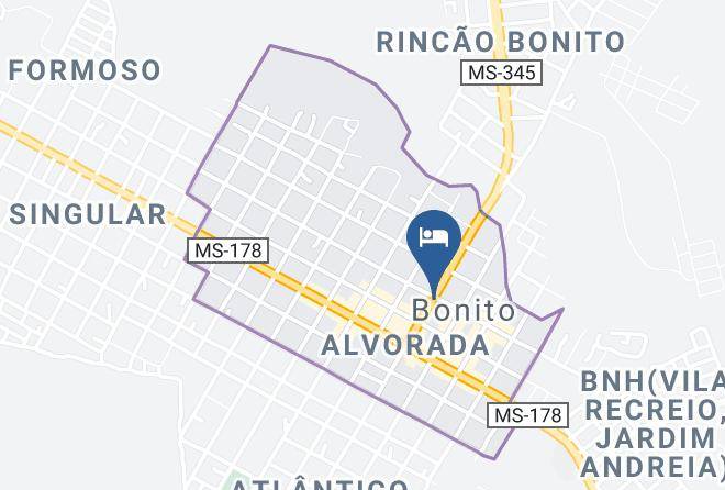 Bonito - Hotel Pousada Calliandra Maps