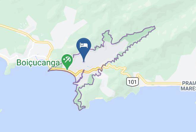 Sao Sebastiao - Hotel Pousada Cavalo Marinho Maps