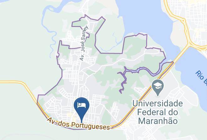 Sao Luis - Hotel Pousada Ceu Azul Maps