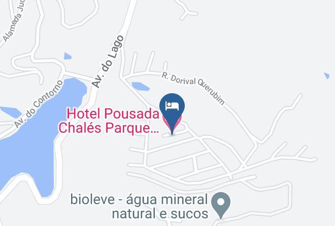 Lindoia - Hotel Pousada Chales Parque Aquatico Lindoia Sp Maps