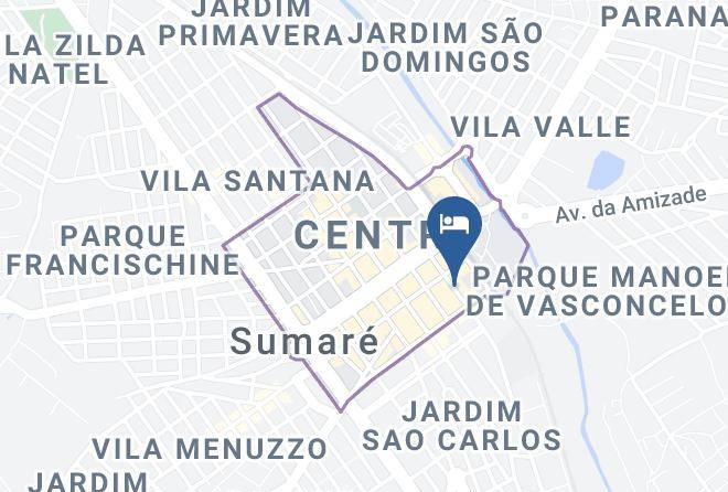 Sumare - Hotel Pousada Class Sumare Maps