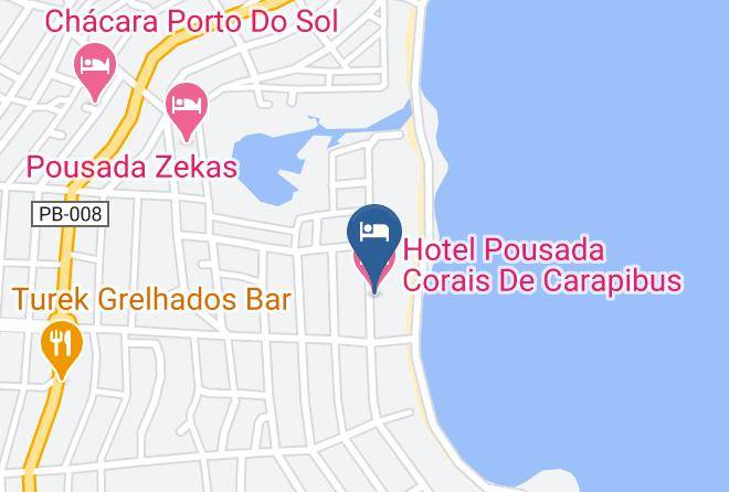 Conde - Hotel Pousada Corais De Carapibus Maps