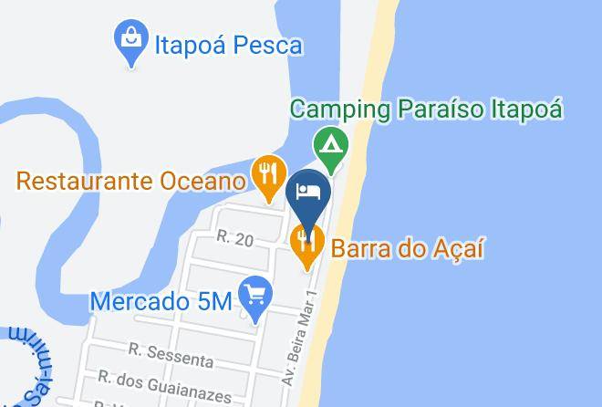 Itapoa - Hotel Pousada Da Barra Maps