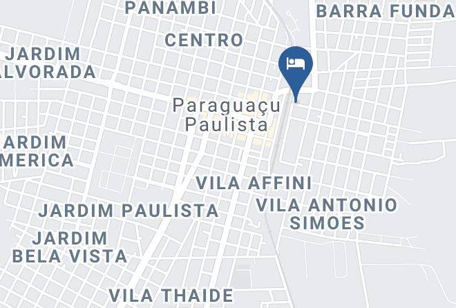 Paraguacu Paulista - Hotel Pousada Da Estancia Maps