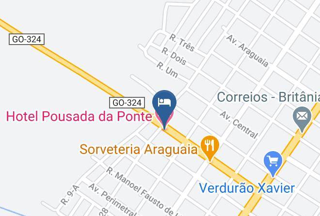 Britania - Hotel Pousada Da Ponte Maps