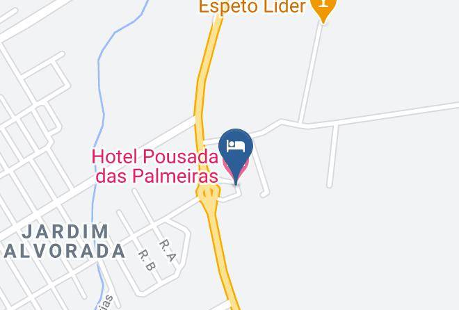Colider - Hotel Pousada Das Palmeiras Maps