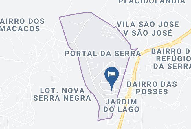 Serra Negra - Hotel Pousada Delplata Maps