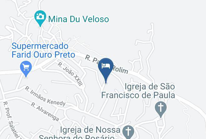 Ouro Preto - Hotel Pousada Do Arcanjo Maps