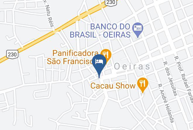 Oeiras - Hotel Pousada Do Conego Maps