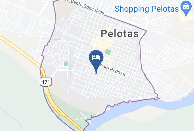 Pelotas - Hotel Pousada Do Estudante Maps