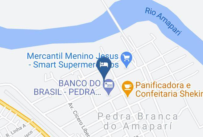 Pedra Branca Do Amapari - Hotel Pousada Do Faustao Maps