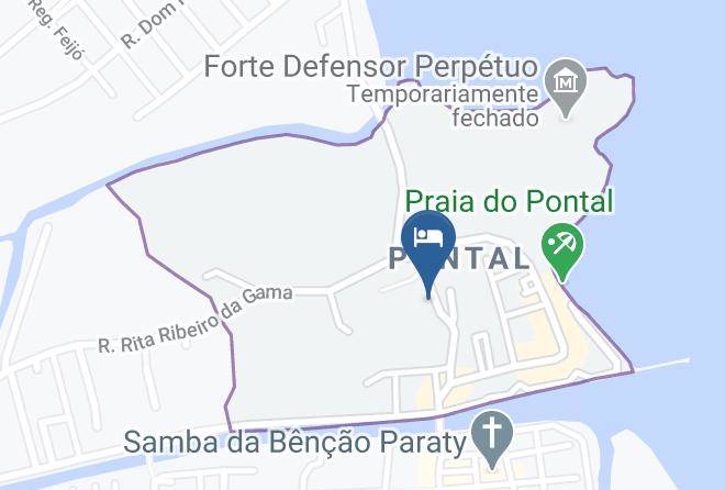 Parati - Hotel Pousada Do Forte Paraty Maps