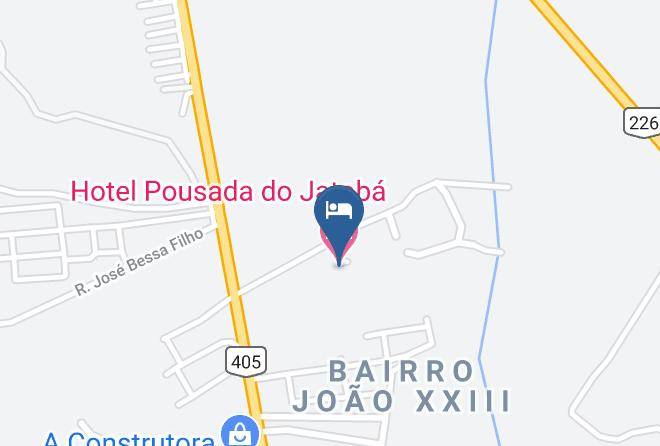 Pau Dos Ferros - Hotel Pousada Do Jatoba Maps