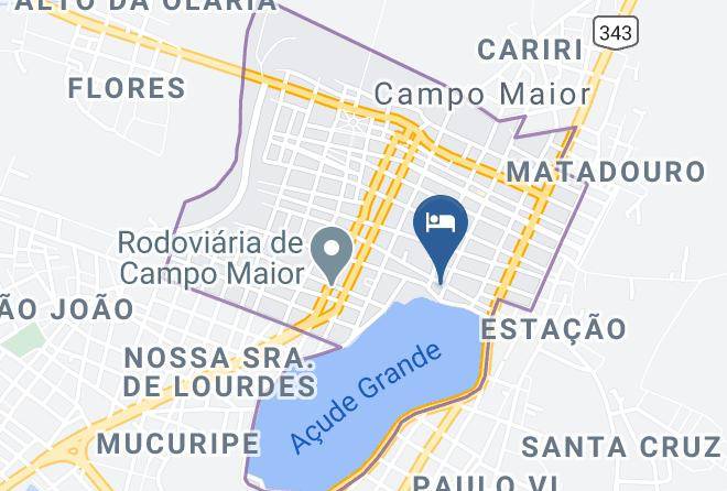 Campo Maior - Hotel Pousada Do Lago Maps