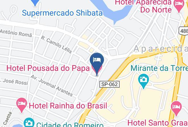 Aparecida - Hotel Pousada Do Papa Maps