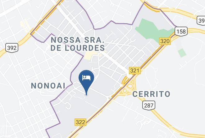 Santa Maria - Hotel Pousada Dom Alcides Maps