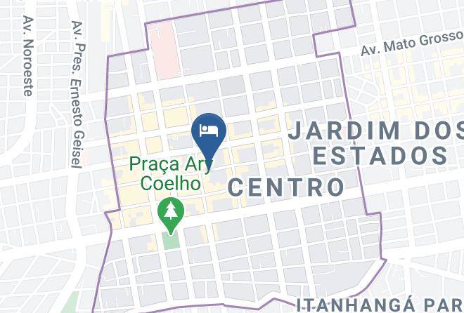 Campo Grande - Hotel Pousada Dom Aquino Maps