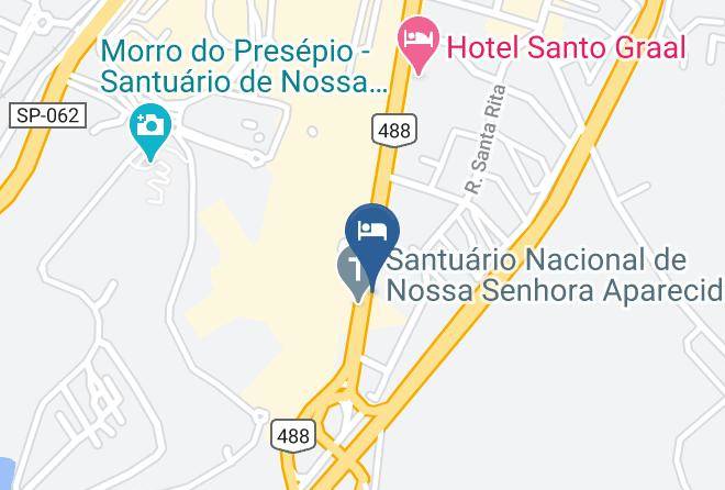 Aparecida - Hotel Pousada Dos Anjos Maps