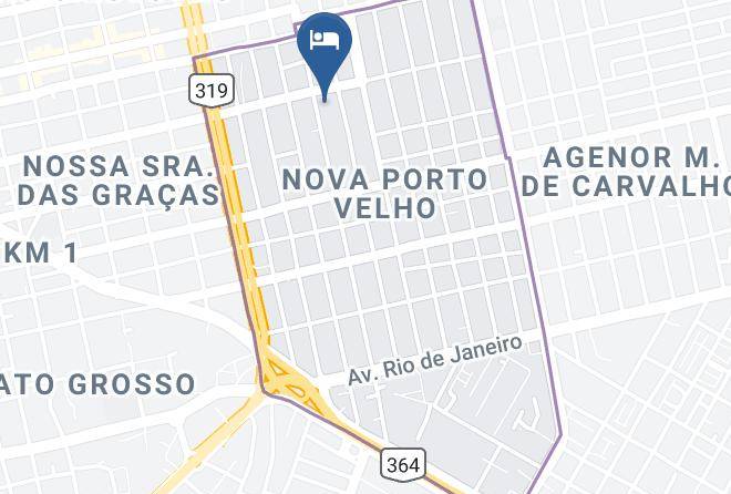 Porto Velho - Hotel Pousada Dos Palmares Maps