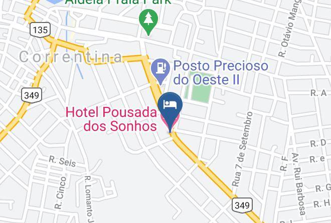 Correntina - Hotel Pousada Dos Sonhos Maps