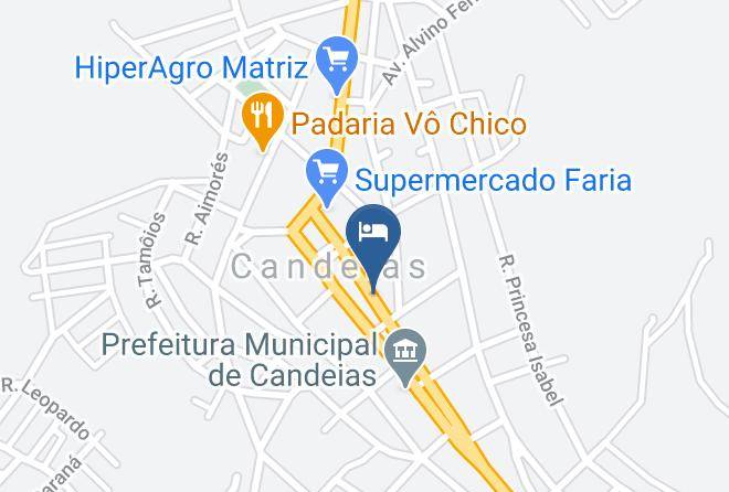 Candeias - Hotel Pousada Duck's Maps