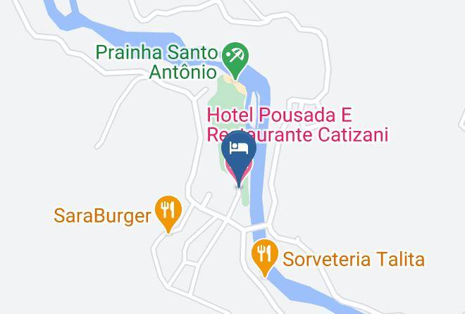 Santo Antonio Do Rio Abaixo - Hotel Pousada E Restaurante Catizani Maps
