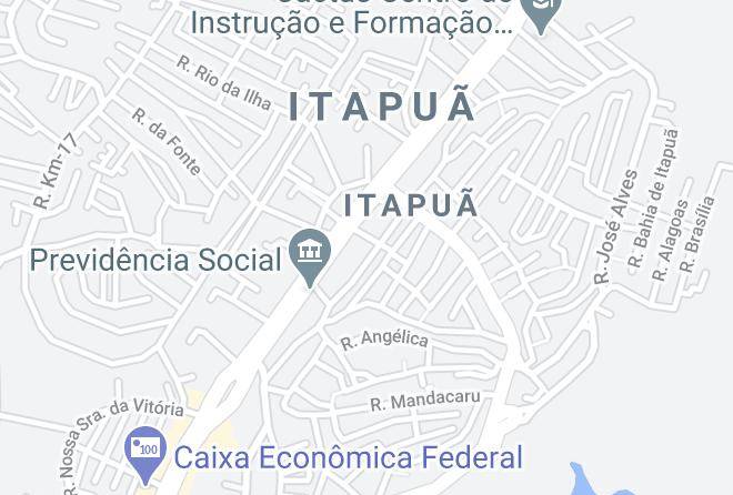 Salvador - Nova Canaa Hotel Pousada Maps