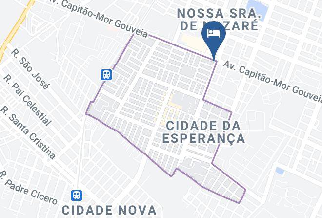 Natal - Hotel Pousada Esperanca Maps