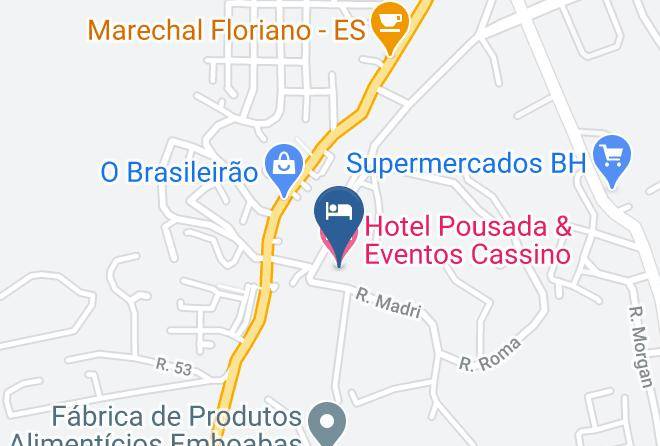 Caete - Hotel Pousada & Eventos Cassino Maps