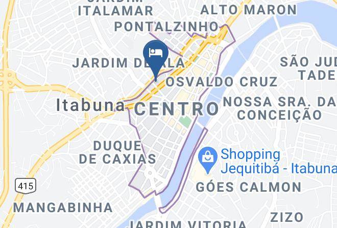Itabuna - Hotel Pousada Executiva Itabuna Ba Maps