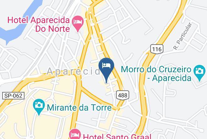 Aparecida - Hotel Pousada Fouad Maps