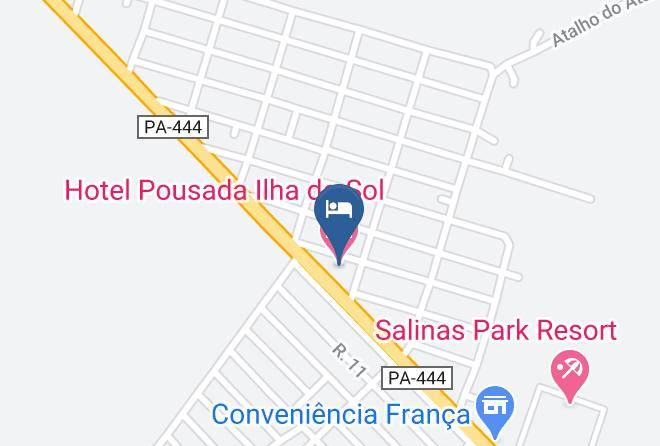 Salinopolis - Hotel Pousada Ilha Do Sol Maps