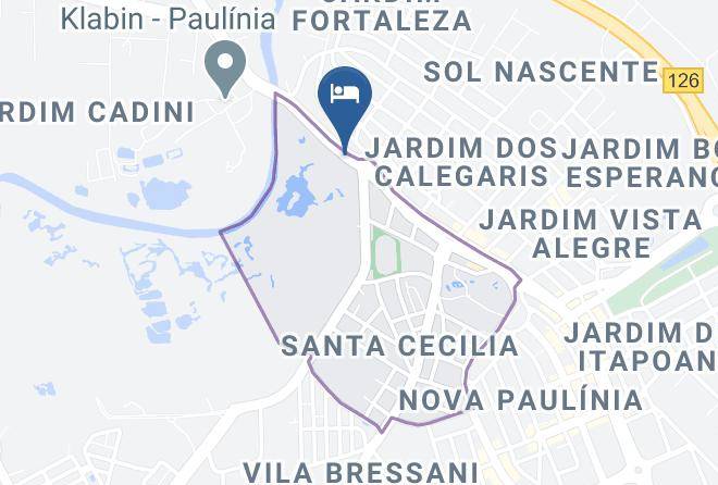 Paulinia - Hotel Pousada Imperial Maps