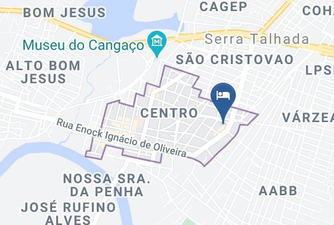 Serra Talhada - Hotel Pousada Imperio Da Serra Maps