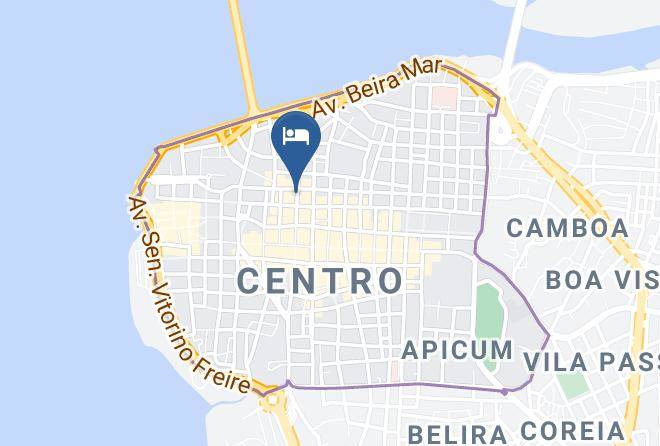 Sao Luis - Hotel Pousada Italiana Maps