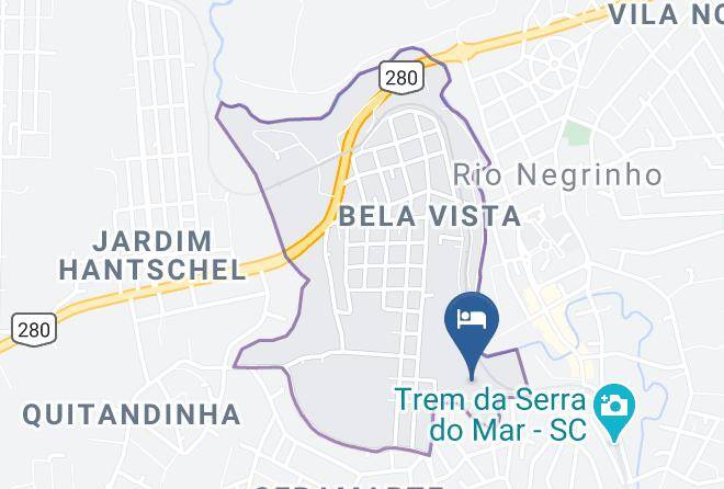 Rio Negrinho - Hotel Pousada Joao De Barro Maps